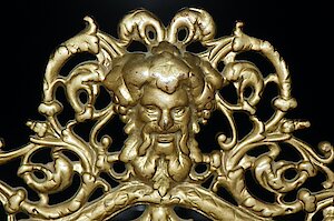 Bacchus Scrollwork Cast Front