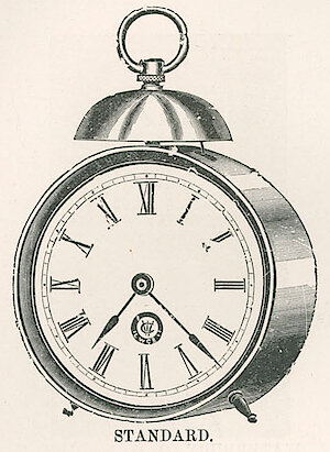 Westclox Standard Alarm. Witte Hardware 1902 Catalog -> 1158