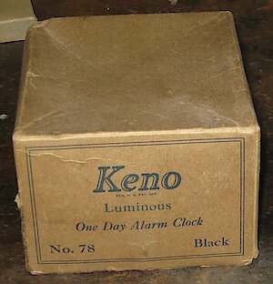 Westclox Keno Style 3 Black Luminous