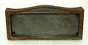 Sears Tambour Gold Plate