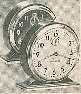 Westclox Big Ben Style 4 Chime Alarm Black Plain. Montgomery Ward Fall & Winter 1935 - 36 Catalog -> 492