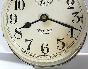 Westclox America Style 1b Nickel