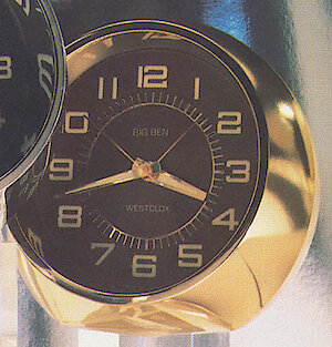 Westclox Big Ben Futura Goldtone Brown Dial. Westclox 1979 - 80 Catalog -> 2