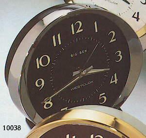 Westclox Big Ben Style 8 Black Luminous. Westclox 1979 - 80 Catalog -> 3