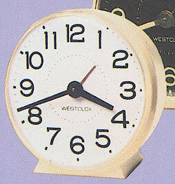 Westclox Bingo Style 4 Ivory Plain. Westclox 1979 - 80 Catalog -> 7