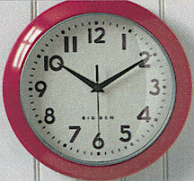 Westclox Big Ben Quartz Wall Clock Red Round. L.L. Bean Spring 2006 Catalog -> 10 - 11