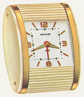 Westclox Travalarm Ivory. Westclox 1960 Keywound and Electric Clocks Catalog -> 4