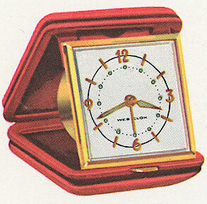Westclox Travette Brown 1959. Westclox 1960 Keywound and Electric Clocks Catalog -> 4