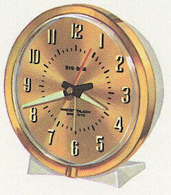 Westclox Big Ben Style 7 White Gold Luminous Electric. Westclox 1960 Keywound and Electric Clocks Catalog -> 5