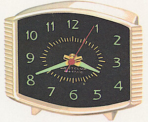 Westclox Dash Pink Plain. Westclox 1960 Keywound and Electric Clocks Catalog -> 5