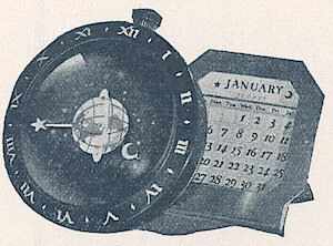 Westclox Table Clock Black. Becken 1938 Catalog -> 638