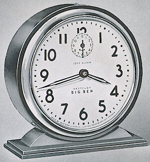 Westclox Big Ben Style 4a Loud Alarm Black Nickel Trim Luminous. Westclox 1938 Canada Catalog -> 4