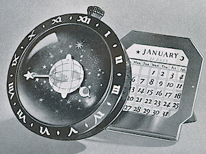 Westclox Table Clock Black. Westclox 1938 Canada Catalog -> 19