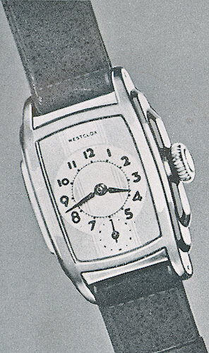 Westclox Wrist Ben Style 1 Leather Strap. Westclox 1938 Canada Catalog -> 21