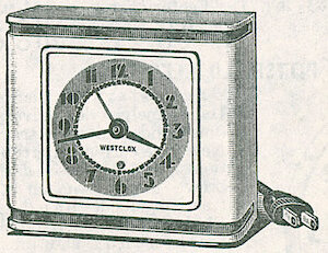 Westclox Bachelor Ivory Luminous. Richards & Conover Hardware Catalog 1941 -> 2099