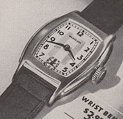 Westclox Wrist Ben Style 2 Leather Strap. 1940-Honest-boys-p1-SP. Year 1940 Saturday Evening Post, p. 1