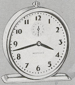 Westclox Bingo Style 2 Brown Actually Gray. 1953 John Plain Book (Catalog) of Gifts and Homewares. John Plain & Co., Chicago, IL -> 74