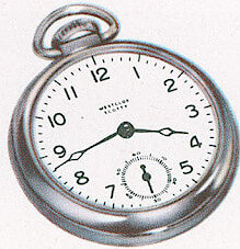 Westclox Scotty Style 2 Pocket Watch. Westclox 1956 Catalog -> 7