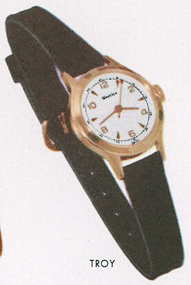 Westclox Troy Wrist Watch. Westclox 1956 Catalog -> 7