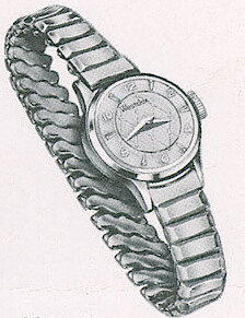Westclox Coquette 660 Ladies Watch. Westclox 1957 New Items -> Coquette Ladies Wristwatch