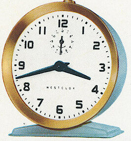 Westclox America Style 6 Blue. Westclox Full Line Gift Catalog, 1957 -> 2