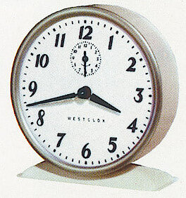 Westclox Hustler Style 2 Ivory. Westclox Full Line Gift Catalog, 1957 -> 2