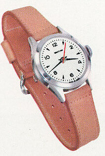 Westclox Wrist Ben Style 4 Plain. Westclox Full Line Gift Catalog, 1957 -> 6