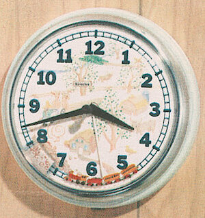 Westclox Choo Choo Electric. Westclox 1958 New Items -> Choo-Choo Electric Wall, 811 Electric Clock Display