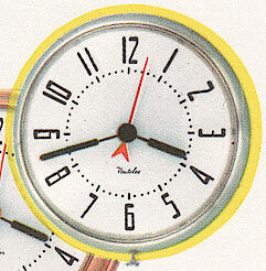 Westclox Spice Yellow. 1958 Westclox Catalog; Westclox; La Salle; Illinois; Division of General Time Corporation -> 5