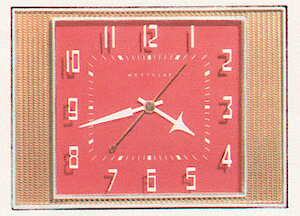 Westclox Glendale Red Dial. 1958 Westclox Catalog; Westclox; La Salle; Illinois; Division of General Time Corporation -> 8