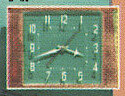 Westclox Glendale Turquiose Dial. 1958 Westclox Catalog; Westclox; La Salle; Illinois; Division of General Time Corporation -> 8