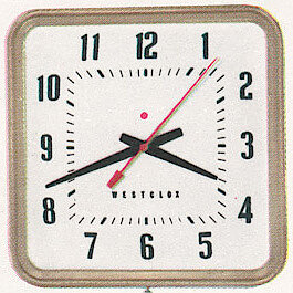 Westclox Monitor 10 Square Desert Tan. 1958 Westclox Catalog; Westclox; La Salle; Illinois; Division of General Time Corporation -> 8