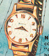 Westclox Coquette 660 Ladies Watch. 1959 Westclox Introductions; Westclox Division of General Time Corporation; and Columbia Time Products; La Salle - Peru; Illinois; USA. -> Ladies wrist watches, 1