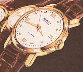 Westclox Automatic Watch Gold Color. 1959 Westclox Watch Catalog -> 2