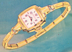 Westclox Ballet Series Cushion Metal Band. 1959 Westclox Watch Catalog -> 1