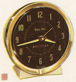 Westclox Baby Ben Style 7 White Luminous. Westclox 1959 - 1960 Keywound and Electric Clocks Catalog -> 2