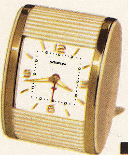 Westclox Travalarm Ivory. Westclox 1959 - 1960 Keywound and Electric Clocks Catalog -> 3