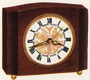 Westclox Sheraton Dark Mahogany Luminous. Westclox 1959 - 1960 Keywound and Electric Clocks Catalog -> 6