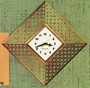 Westclox Alhambra Electric Wall Diamond. Westclox 1959 - 1960 Keywound and Electric Clocks Catalog -> 7