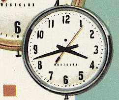 Westclox Monitor 8 Brass. Westclox 1959 - 1960 Keywound and Electric Clocks Catalog -> 8