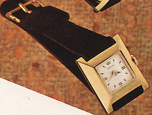 Westclox Coquette Square Design. Westclox Watches 1960 -> 2