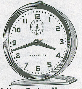 Westclox America Style 6 Pink. 1961 Belknap Hardware and Manufacturing Company Catalog -> 2725