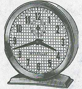 Westclox Fawn Style 1 Ivory Plain. 1961 Belknap Hardware and Manufacturing Company Catalog -> 2725