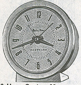 Westclox Baby Ben Style 7 White Plain. 1961 Belknap Hardware and Manufacturing Company Catalog -> 2726