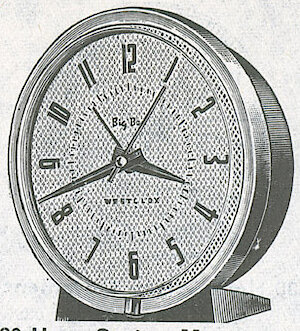 Westclox Big Ben Style 7 Black Plain. 1961 Belknap Hardware and Manufacturing Company Catalog -> 2726