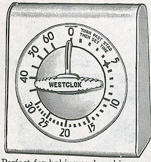 Westclox Lookout Portable Timer Copper. 1961 Belknap Hardware and Manufacturing Company Catalog -> 2726