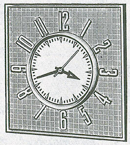 Westclox Wallmate White. 1961 Belknap Hardware and Manufacturing Company Catalog -> 2728