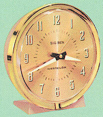 Westclox Big Ben Style 7 Bronze Gold Luminous. Westclox 1962 New Full Line Catalog -> 1