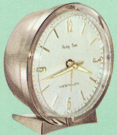 Westclox Baby Ben Deluxe Style 7 Brushed Silver Luminous. Westclox 1962 New Full Line Catalog -> 1