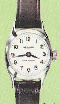 Westclox Scepter Wrist Watch No Seconds Hand Leather Strap. Westclox 1962 New Full Line Catalog -> 12